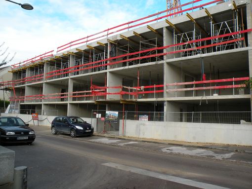  travaux de construction du Clos Stanislas